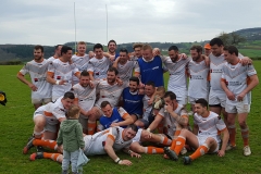 2018-8 Avril La joie des Tangos à  l'issue du match CLUNY 20 --RT CHALON 52 _171949 (11)