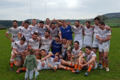 2018-8 Avril La joie des Tangos à  l'issue du match CLUNY 20 --RT CHALON 52 _171949 (16)