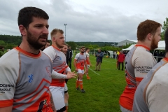 2018.13 mai. A IS, issue du Match RTC B 22-NancyB 17 Félicité par les équipiers 1_170641