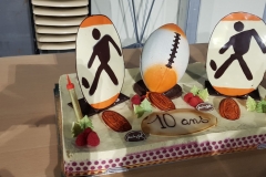 2018 14 Déc. Magnifique le gâteau du 10° Anniversaire. Offert par Jean-Luc GENET _220213 (3)