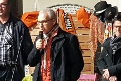 2018 14 Déc.10° anniversaire. B. Lecuelle Président du RTCentouré de D. Gras Président 16 Tango et de la Vice Présidente du Grand Chalon _200830