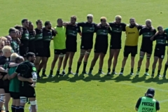Chateaurenard 24 juin 2018. RTC 3-ST-Girons 45.Chant de la victoire de St-Girons avec leurs supporters.Quelle leçon_163606